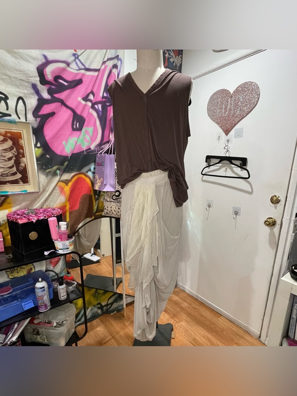 Rick Owens SS08 CREATCH Runway Skirt Sz 12 US (RESTORED) GUC